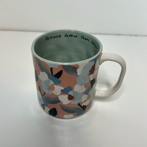 Anthropologie Maggie Stephenson floral mug
